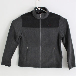 Tommy Hilfiger Fleece Full Zip Jacket Large Grey